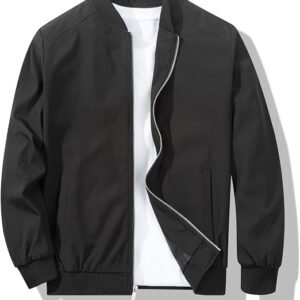 Jacket Fashion Stylish Lightweight Windbreaker Spring Fall Casual Jackets for Men