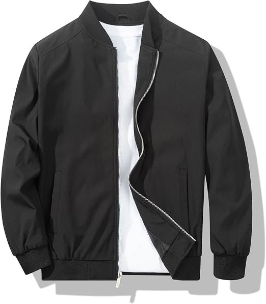 Jacket Fashion Stylish Lightweight Windbreaker Spring Fall Casual Jackets for Men