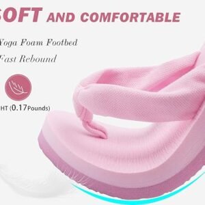 Flip Flops for Women with Arch Support Summer Beach Thong Sandals
