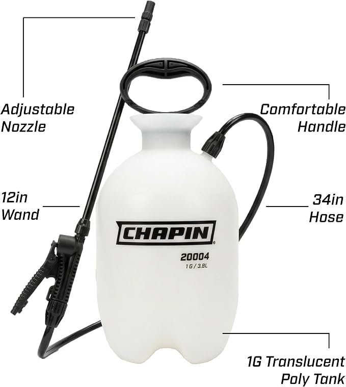 SureSpray 1-Gallon Pump Sprayer for Lawn, Garden & Weeds - Image 2