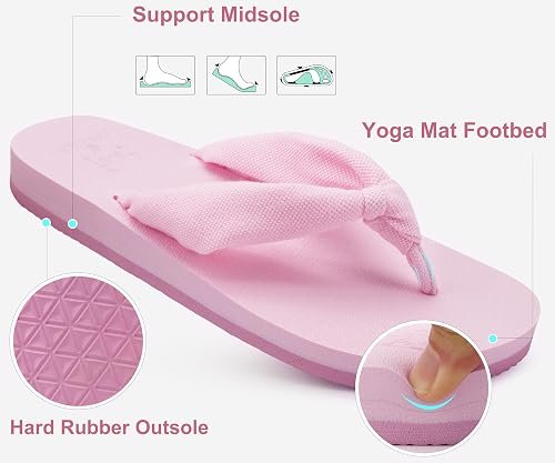 Flip Flops for Women with Arch Support Summer Beach Thong Sandals - Image 4