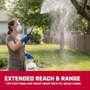 SureSpray 1-Gallon Pump Sprayer for Lawn, Garden & Weeds