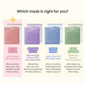 Bio-Collagen Real Deep Mask, Hydrating Overnight Hydrogel Face Mask