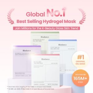 Bio-Collagen Real Deep Mask, Hydrating Overnight Hydrogel Face Mask