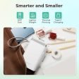 Label Maker Machine with Tape, Bluetooth Label Printer, White